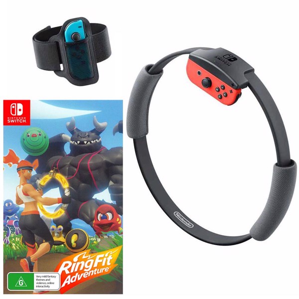Ring Fit Adventure + Beingurt & Ring (DE)