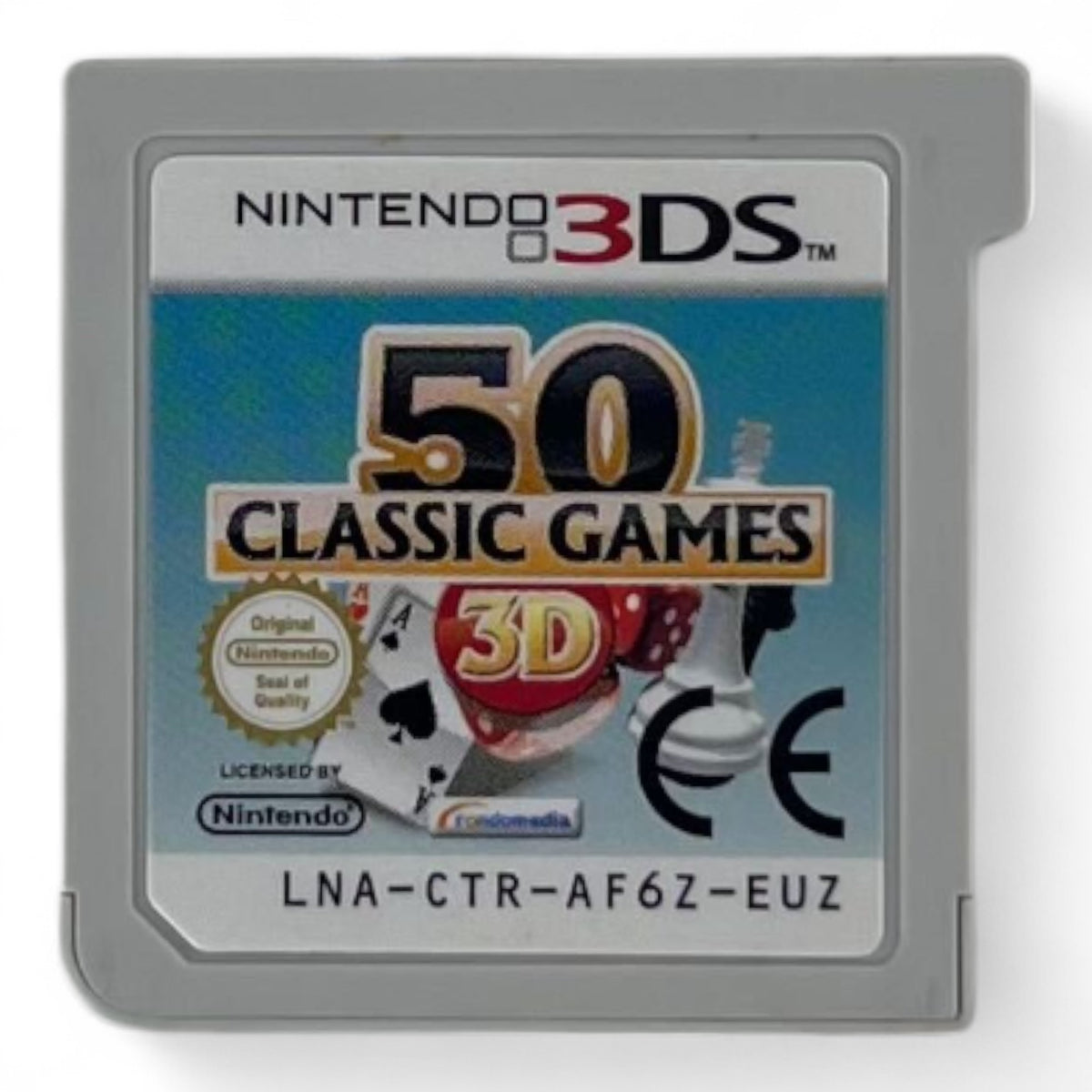 Das Cover von 50 Classic Games 3D / 50 Denk- und Logikspiele 3D für Nintendo 3DS