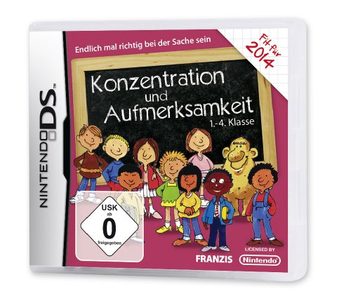 Konzentration & Aufmerksamkeit 1. - 4. Klasse 2014 (DE)