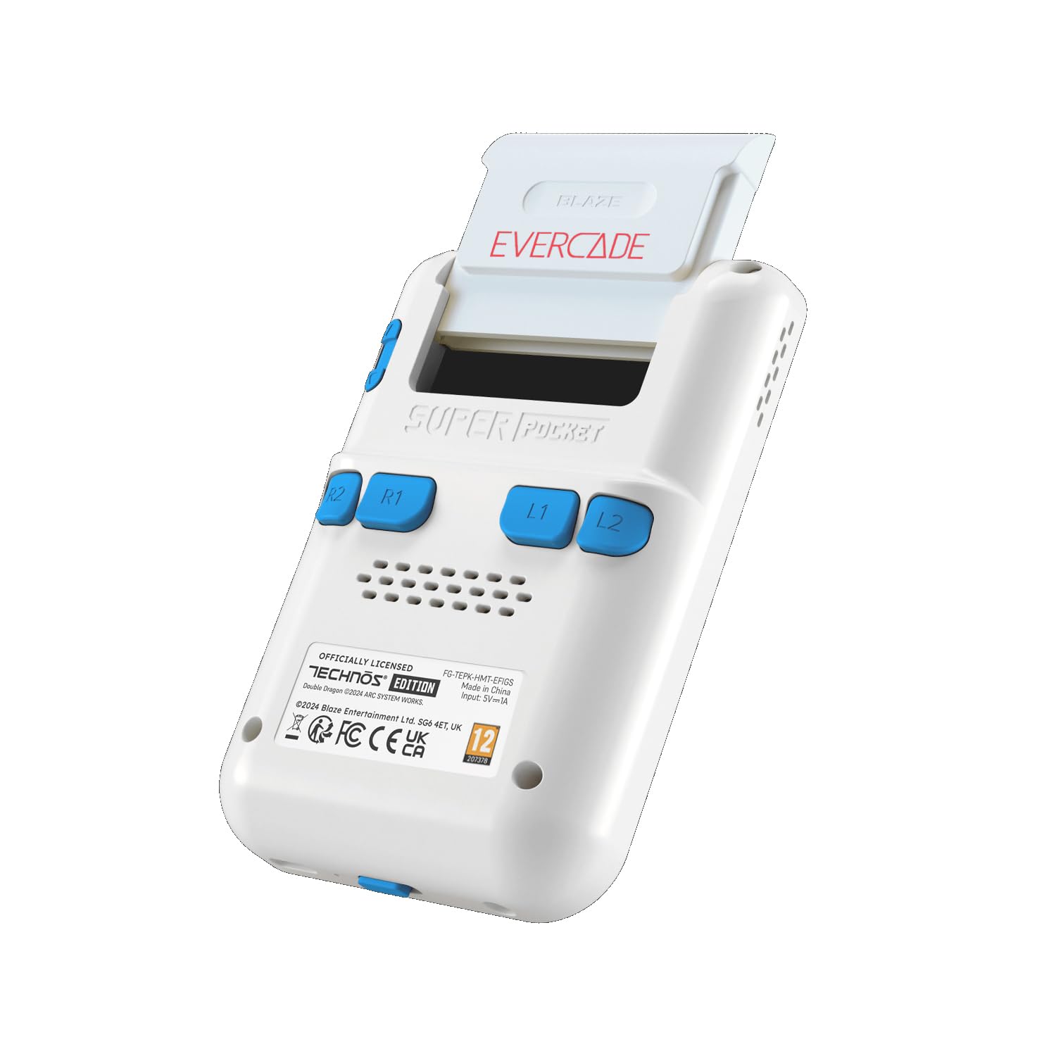 Super Pocket Technos Edition blau-weiß [Hyper Mega Tech!]