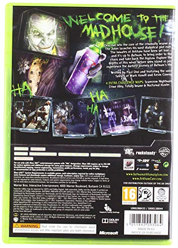 Batman Arkham Asylum - Classic Xbox 360 — Game of the Year Edition