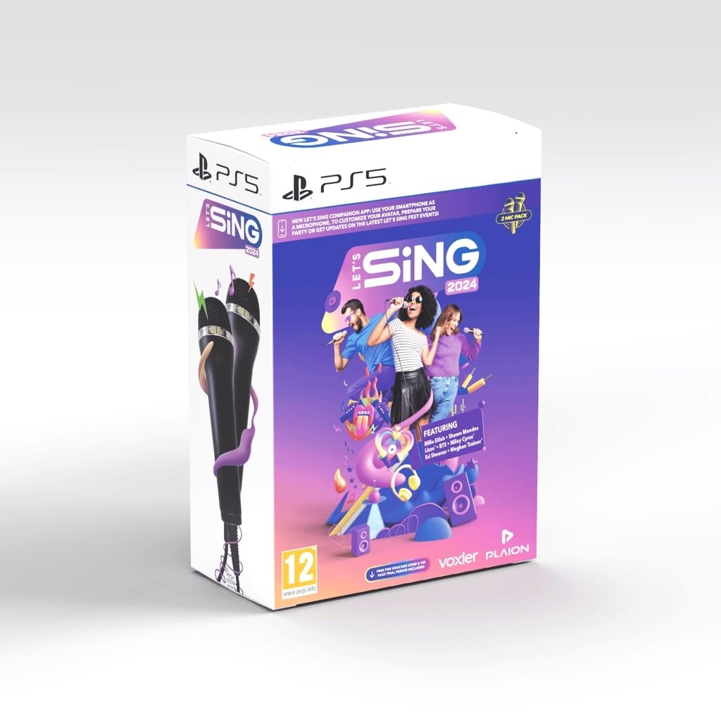 Let's Sing 2024 + 2 Mikrofone (GB)