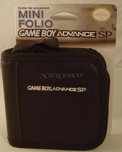 GBA SP Pokemon Tasche / Carry Case / Travel Bag Mini Folio schwarz [MAD CATZ]