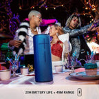 Ultimate Ears Megaboom 3 Tragbarer Bluetooth-Lautsprecher, 360° Sound, Satter Bass, Wasserdicht, Staubresistent & Sturzfest, One-Touch-Musiksteuerung, 20-Stunden Akkulaufzeit - night black/ schwarz [Ultimate Ears]