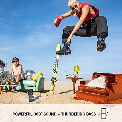 Ultimate Ears Megaboom 3 Tragbarer Bluetooth-Lautsprecher, 360° Sound, Satter Bass, Wasserdicht, Staubresistent & Sturzfest, One-Touch-Musiksteuerung, 20-Stunden Akkulaufzeit - night black/ schwarz [Ultimate Ears]