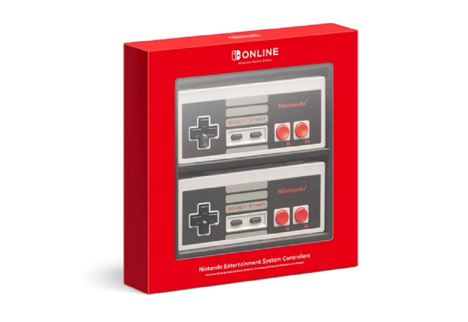 Original NES Controller Set Nintendo Entertainment System Controllers (EU) — Big Box