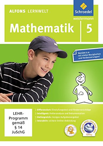 Alfons Lernwelt Mathematik 5 Einzelplatzlizenz silver [Schroedel]