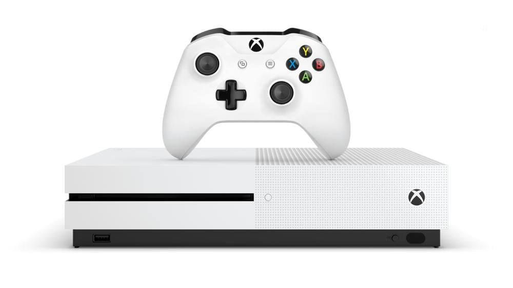 Konsole Slim 1TB weiß Fortnite Bundle