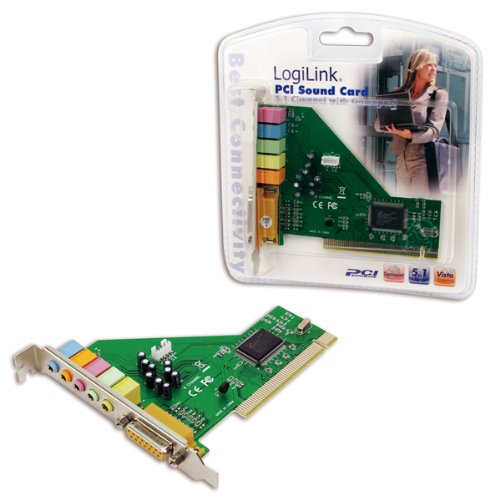 LogiLink PCI Soundkarte Dolby 5.1 6-Kanal mit Gameport [Logilink]