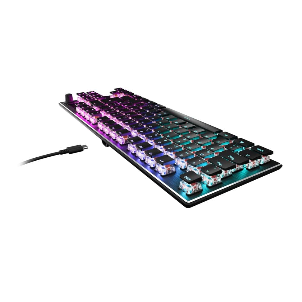 Mechanische RGB Gaming Keyboard Tastatur Roccat Vulcan TKL QWERTZ schwarz [Roccat]