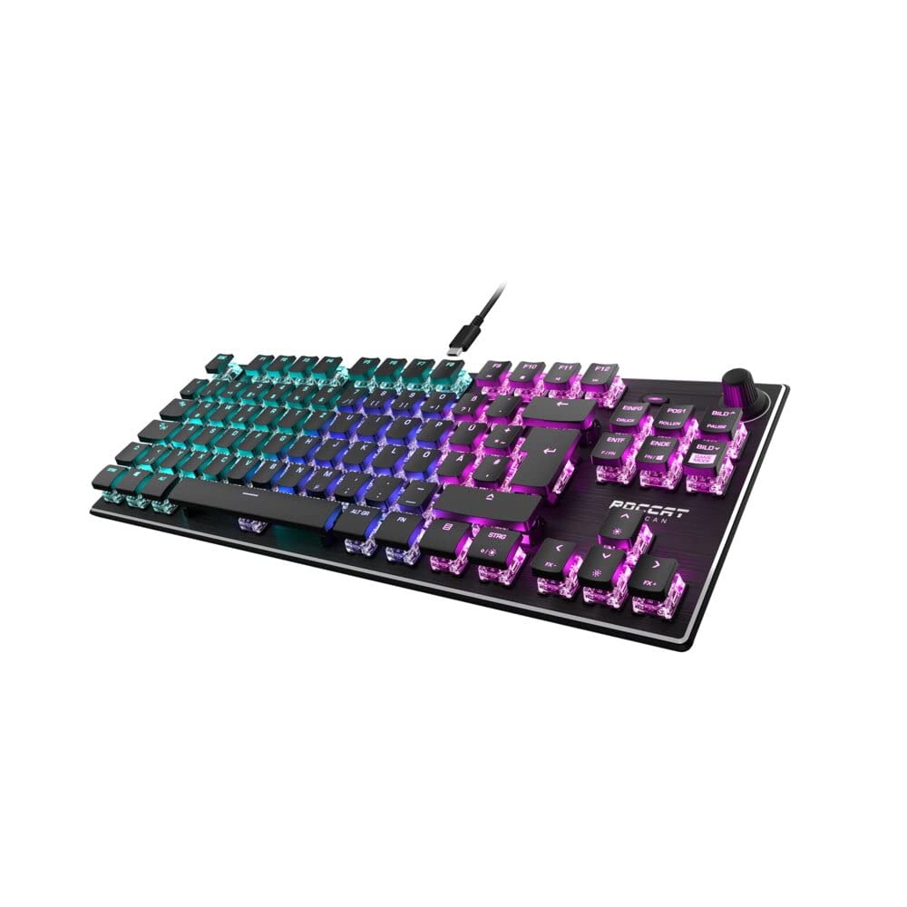Mechanische RGB Gaming Keyboard Tastatur Roccat Vulcan TKL QWERTZ schwarz [Roccat]