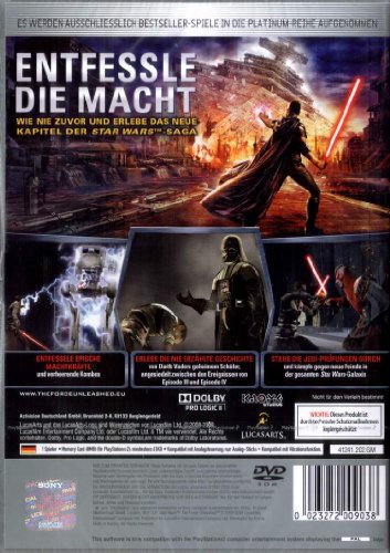 Star Wars: The Force Unleashed (DE) — Platinum