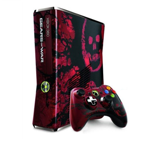 Konsole Slim 320GB Gears of War 3 Edition + Original Controller + Zubehör — Gears of War 3 Edition