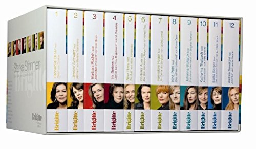 Starke Stimmen. Brigitte Editions Box 2, 41 CDs brown