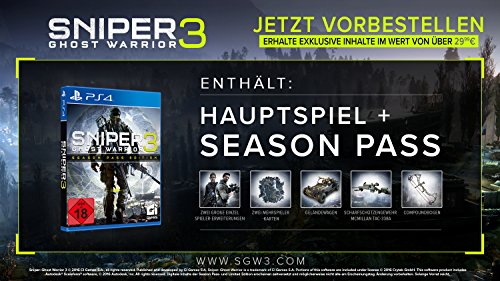 Sniper Ghost Warrior 3: Season Pass Edition (DE)