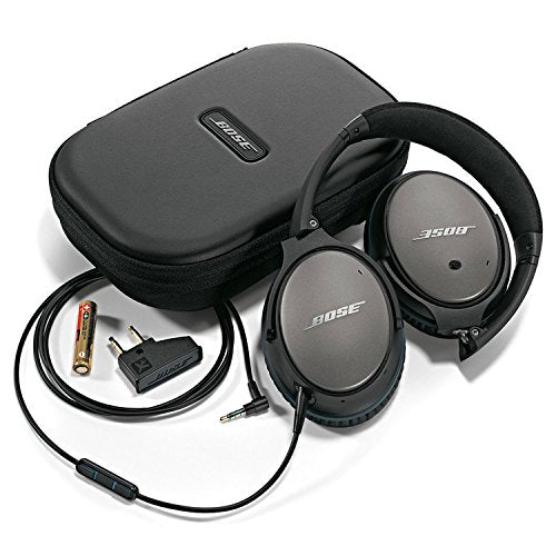 Bose QuietComfort 25, Acoustic Noise Cancelling - Kopfhörer für Apple-Geräte, schwarz [Bose]