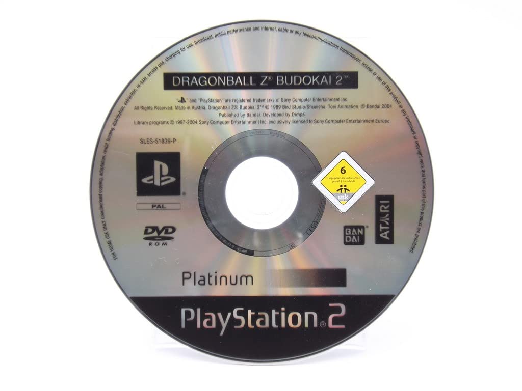 Dragon Ball Z: Budokai 2 (DE) — Platinum