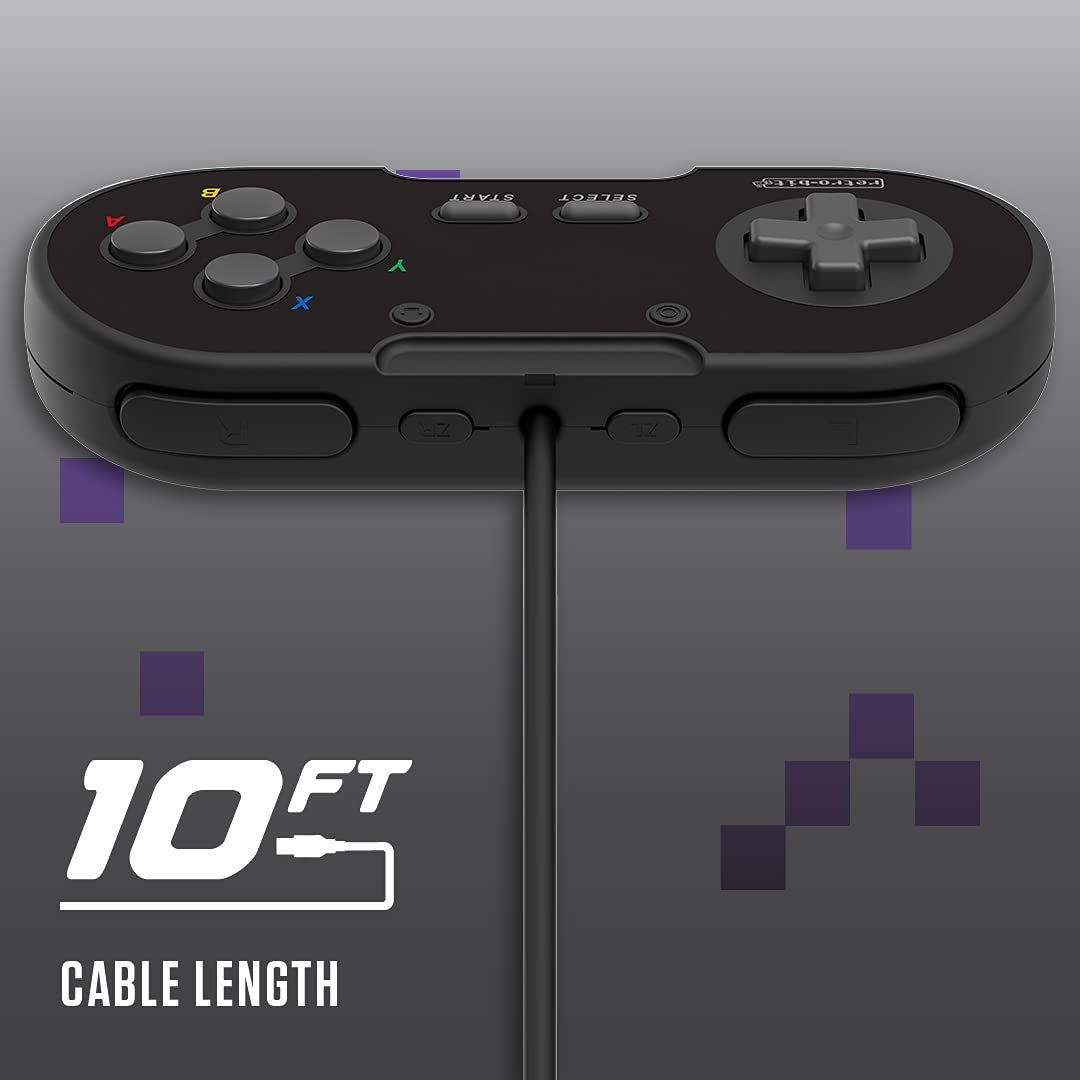 Controller / Pad Legacy16 Onyx Black schwarz [retro-bit]