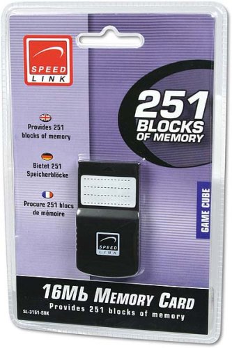 Memory Card / Memorycard / Speicherkarte 16MB schwarz [Speedlink]