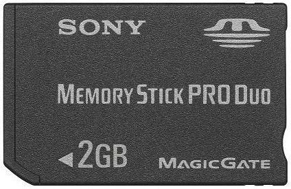 Memory Stick / Speicherkarte Pro Duo 2GB MagicGate [Sony]