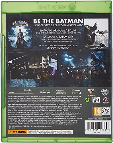 Batman: Return to Arkham (GB)