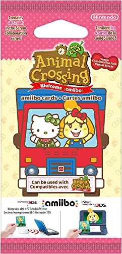 amiibo-Karten 6 Stck. Animal Crossing New Leaf + Sanrio amiibo-karten