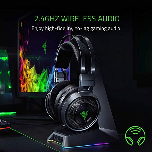 Razer Nari Ultimate Wireless 7.1 Surround Sound Gaming Headset schwarz [Razer]