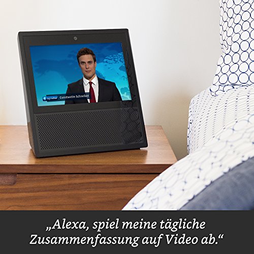 Echo Show - Intelligenter Lautsprecher mit 7-Zoll Bildschirm und Alexa - schwarz [Amazon]