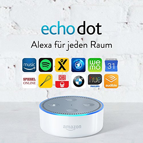 Amazon Echo Dot Intelligenter Lautsprecher mit Alexa, weiß [Amazon]