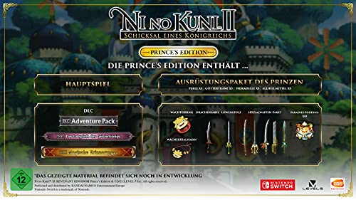 Ni No Kuni 2: Schicksal eines Königreichs Prince´s Edition (Vorbestellung: 1 (DE)