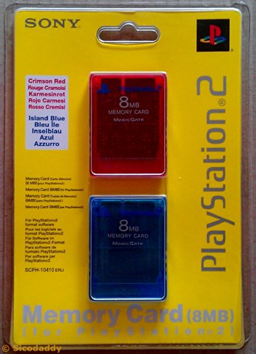 Original Memory Card / Memorycard / Speicherkarte 8 MB Twin Pack [Sony]