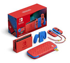 Konsole + 2 Joy-Con Controller Mario Red & Blue Edition