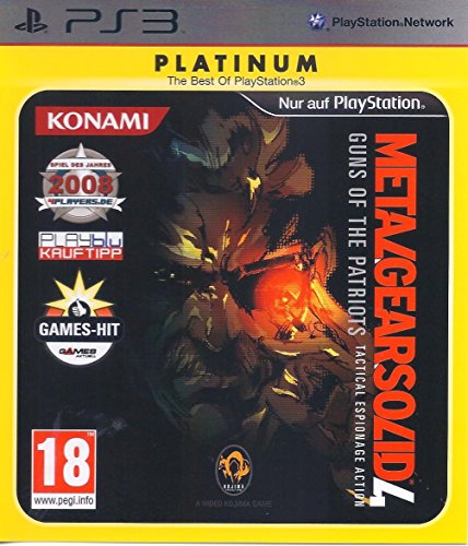 Metal Gear Solid 4: Guns of the Patriots (AT) — Platinum