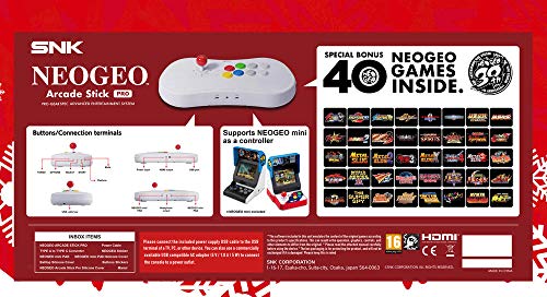 Neo Geo Arcade Stick Pro Christmas Limited Bundle [SNK]