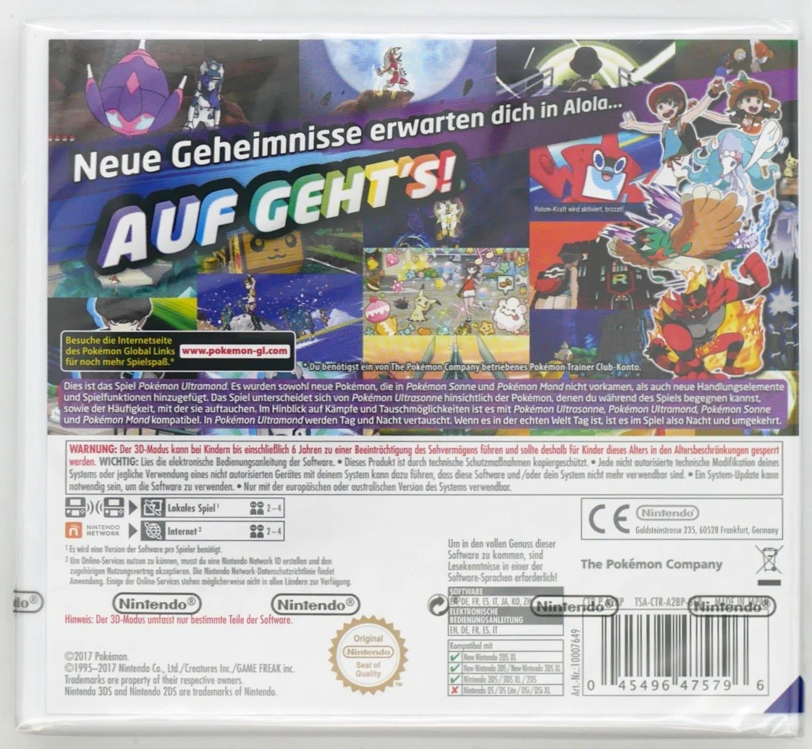 Pokémon Ultramond (DE) · Sammlerstück