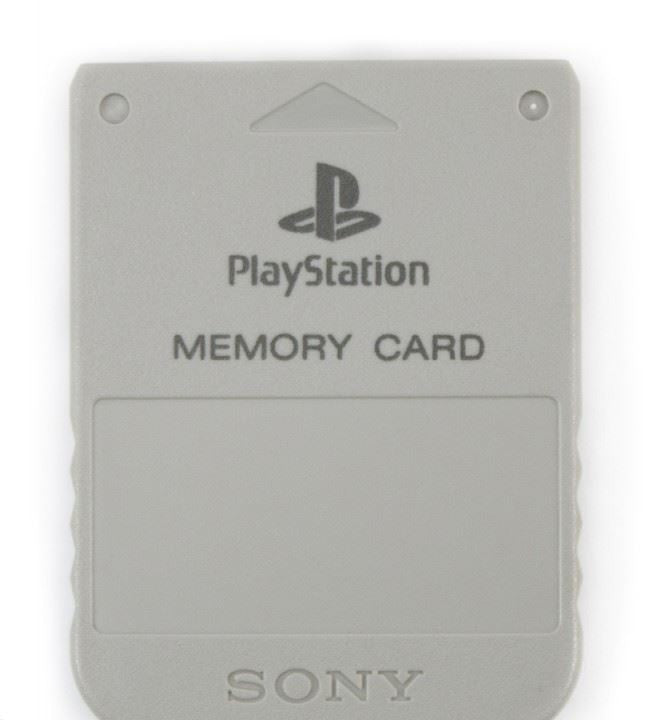 Original Sony Memory Card / Speicherkarte grau SCPH-1020