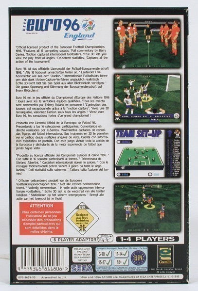 Euro 96 England