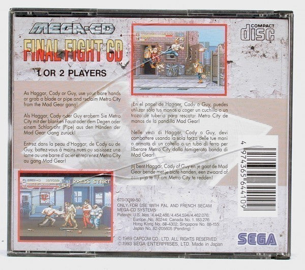 Final Fight CD (EU)