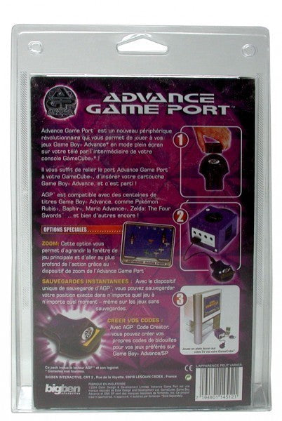 Advanced Game Port: GameBoy Advance / GBA Player Adapter [Datel]