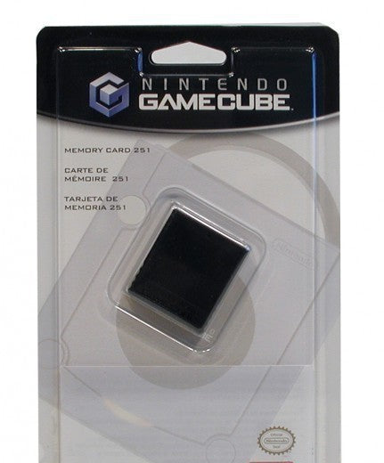 Original Nintendo 251 Memorycard / Speicherkarte schwarz