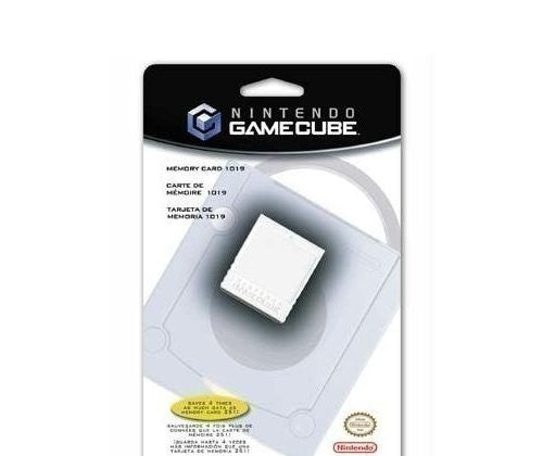 Original Nintendo 1019 Memorycard / Speicherkarte weiß