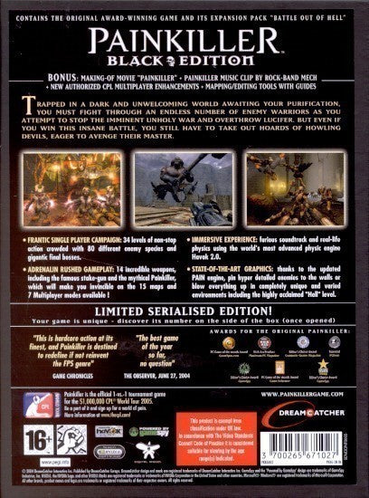 Painkiller Black Edition