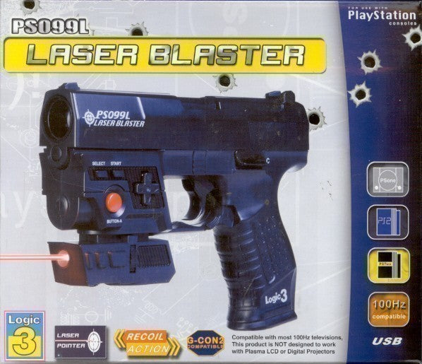 Light Gun / Pistole / Phaser P099L Laser Blaster [Logic3]