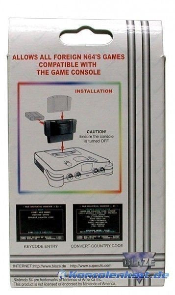 Importadapter / Import Adapter / Universal Games Adaptor V4 [Blaze]