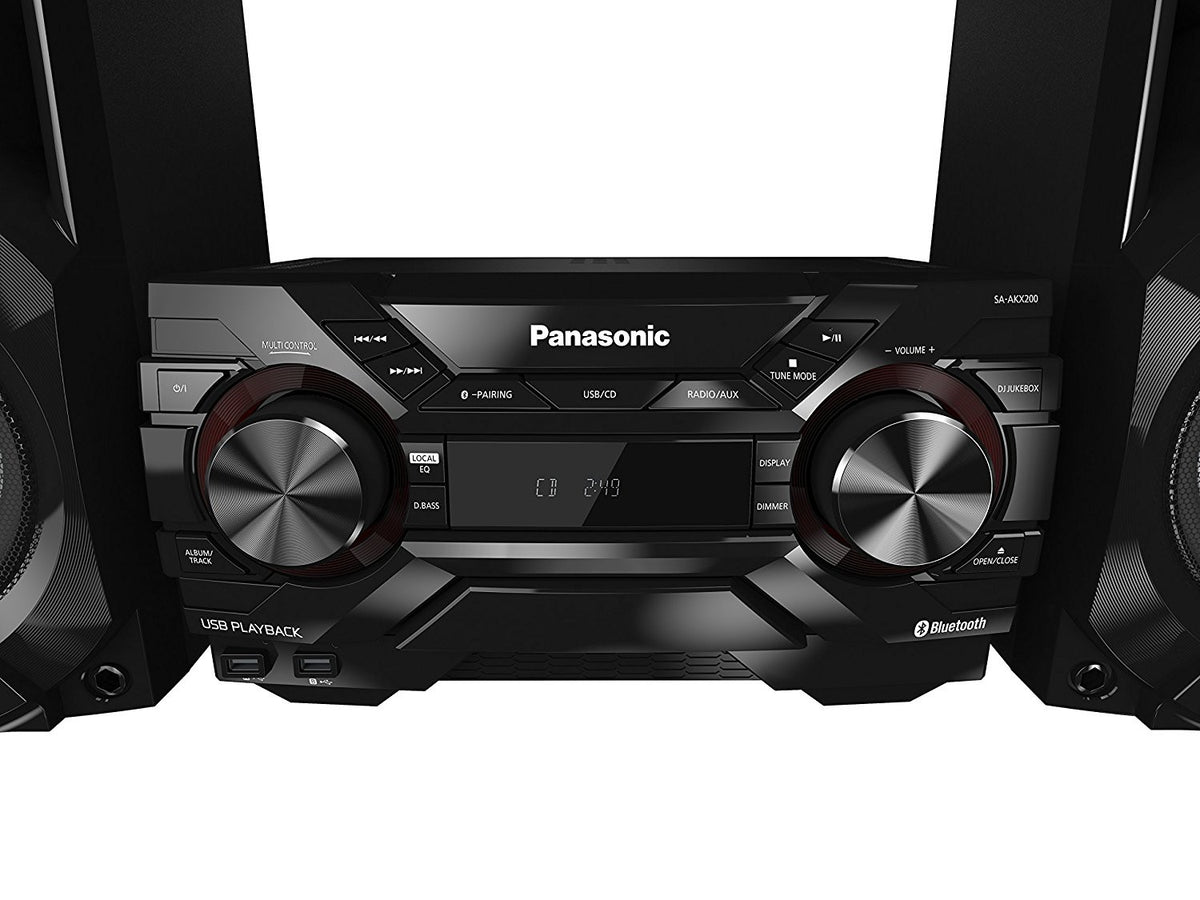SC-AKX200E-K Kompaktes CD Musiksystem / Bluetooth Radio Tuner schwarz [Panasonic]