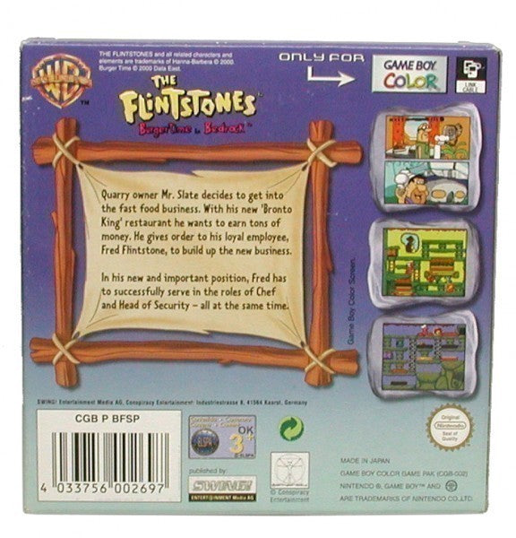 The Flintstones: Burgertime in Bedrock
