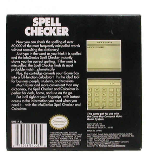 Spell Checker and Calculator (US)
