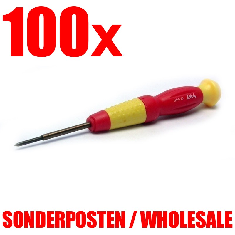 100x Schraubenzieher Kreuz fein