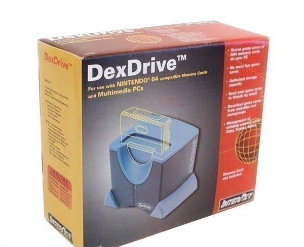 Dex Drive 64: N64 Controller Paks / Memory Cards / Speicherkarten auf dem PC speichern [Interact]