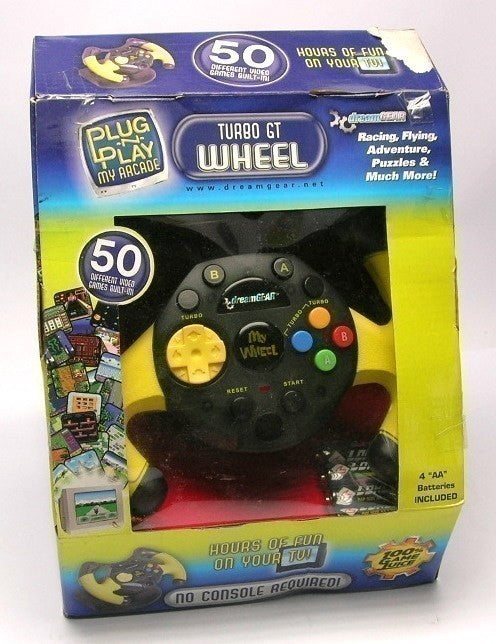 DreamGear: TURBO GT WHEEL + Spiele